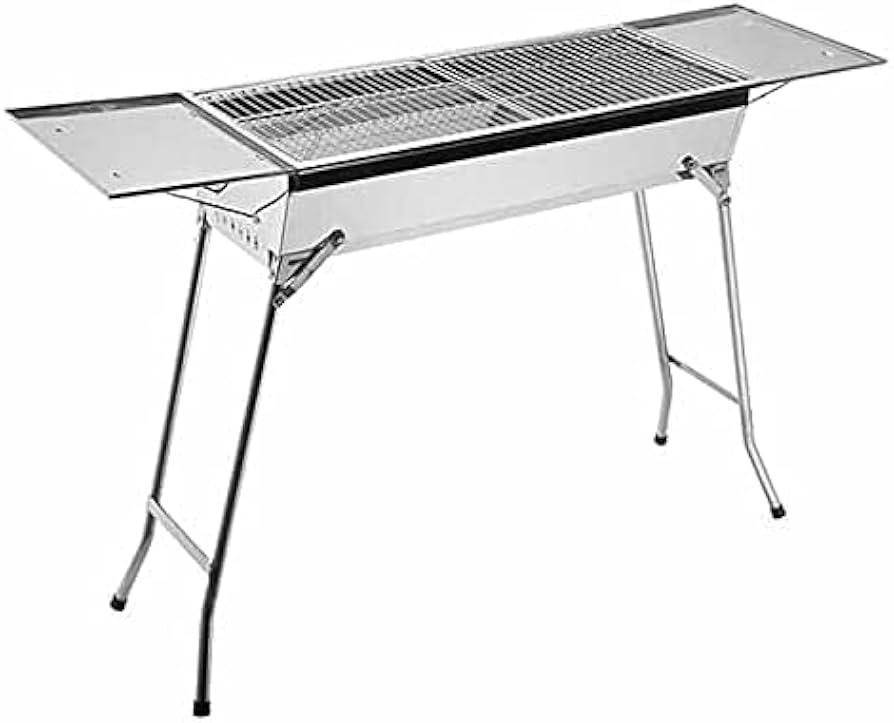 バーベキュー・調理用品 BBQ GRILL S GRILL RECTANGLE Kahomvis 20 in. Portable Foldable Outdoor Charcoal Barbecue